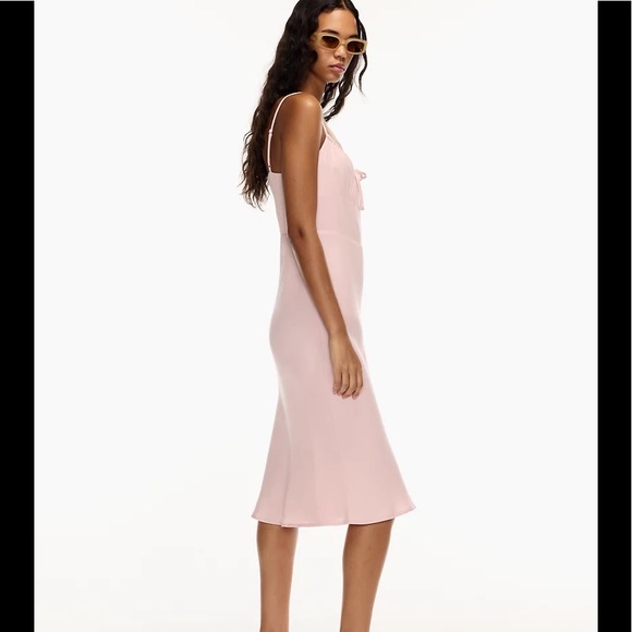 Aritzia Wilfred Bellow Midi Dress Poetic Pink - Picture 6 of 14